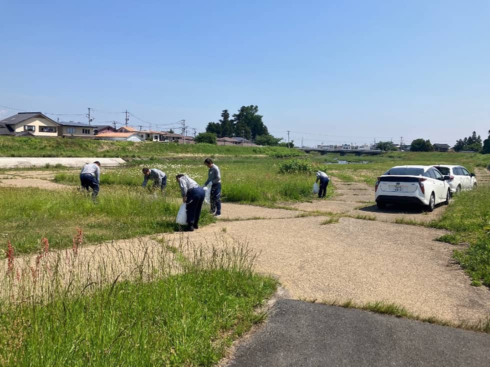 北部土木事務所管内(花川)清掃状況