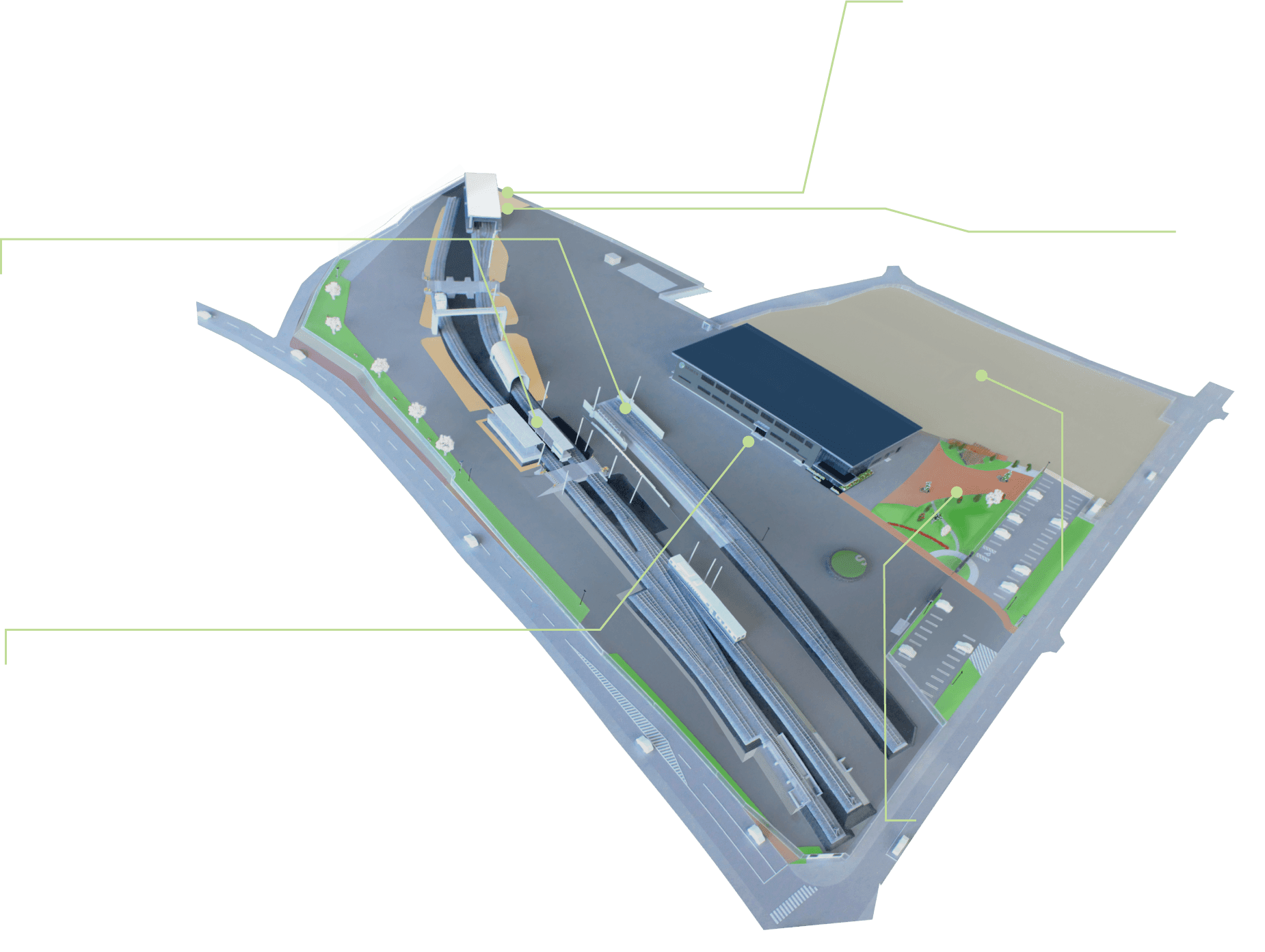 仙建総合研修センターマップ
