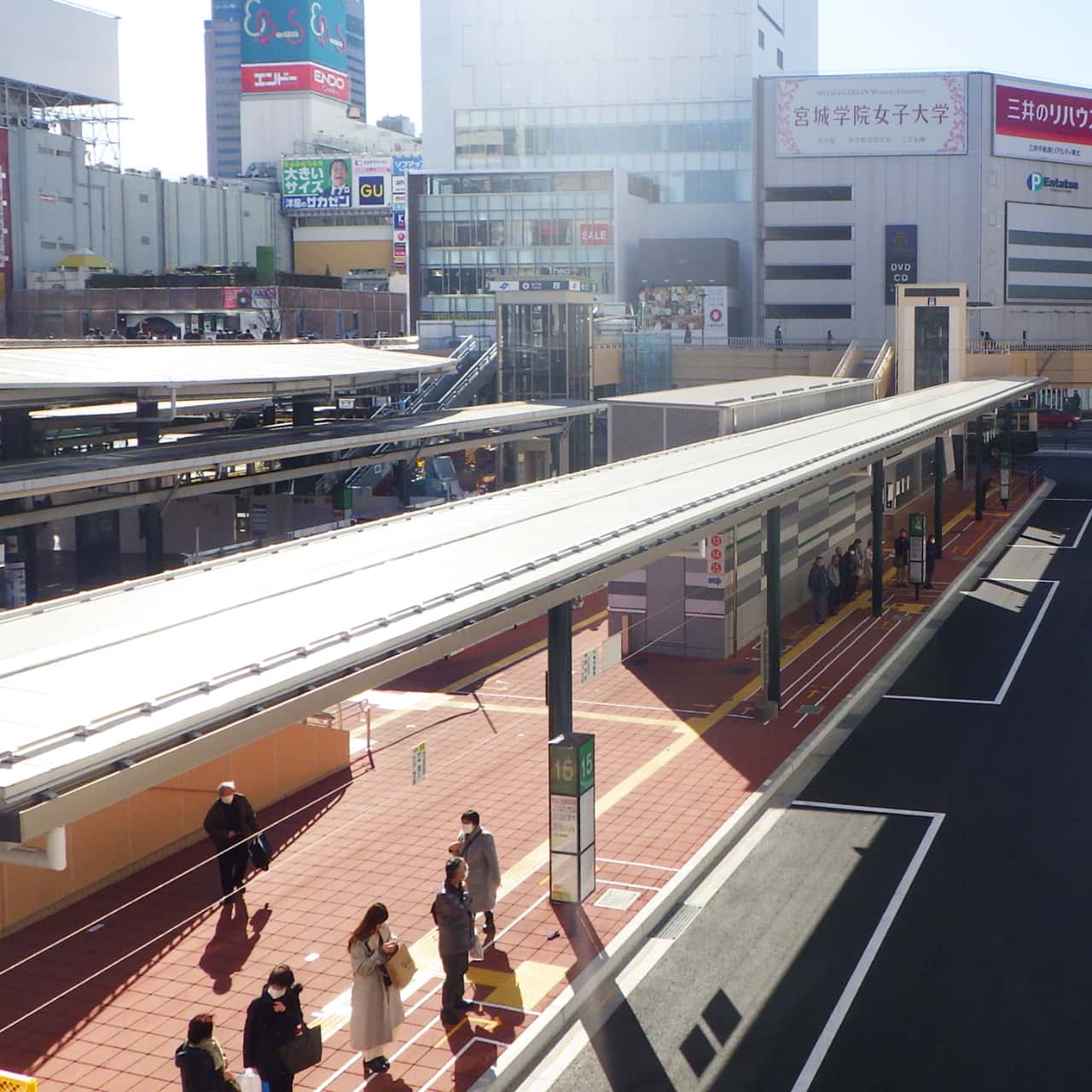 仙台駅西口駅前広場再整