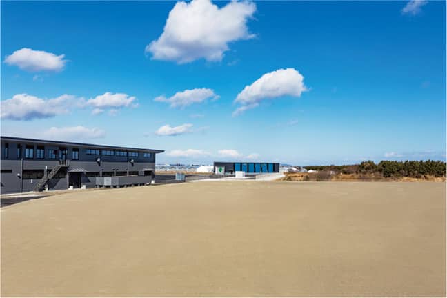 測量実習エリア