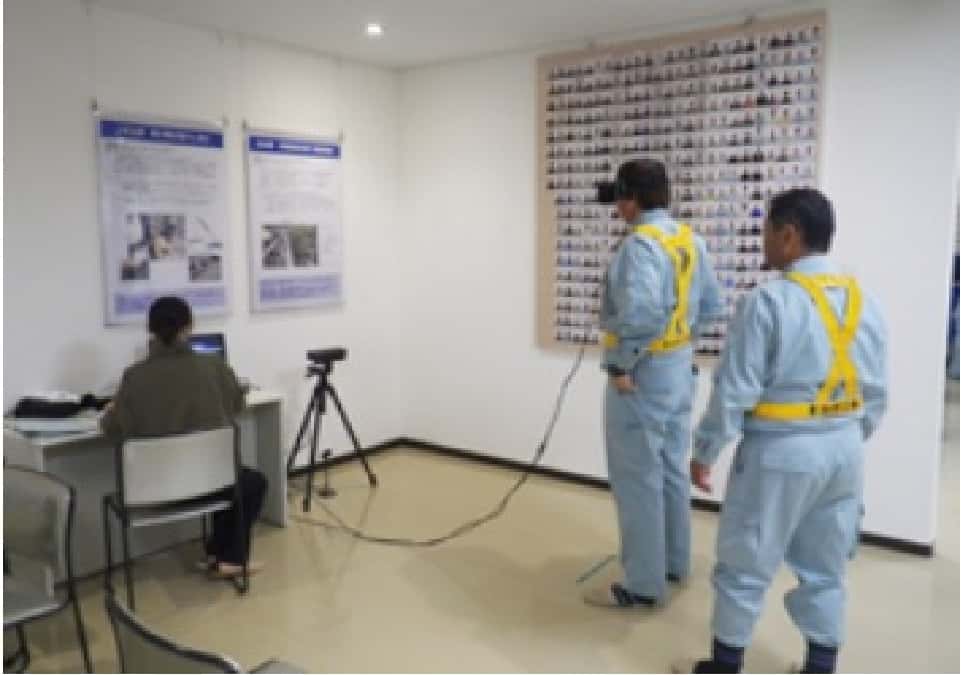 ＶＲ設備による体感教育