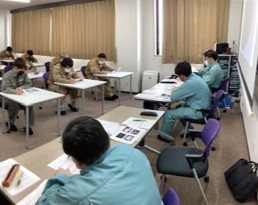 安全会議による事故防止対策の確認実施