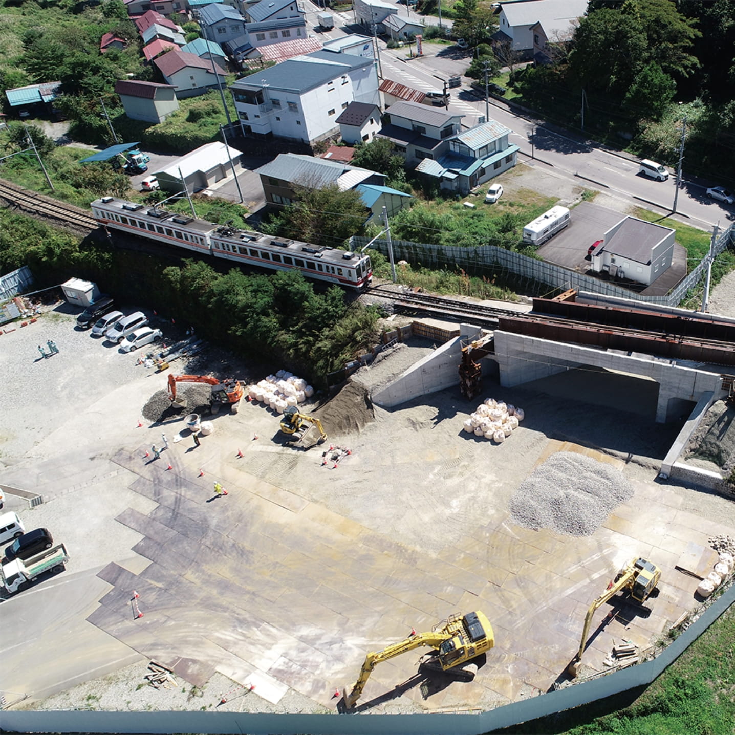 松の下跨道橋新設工事
