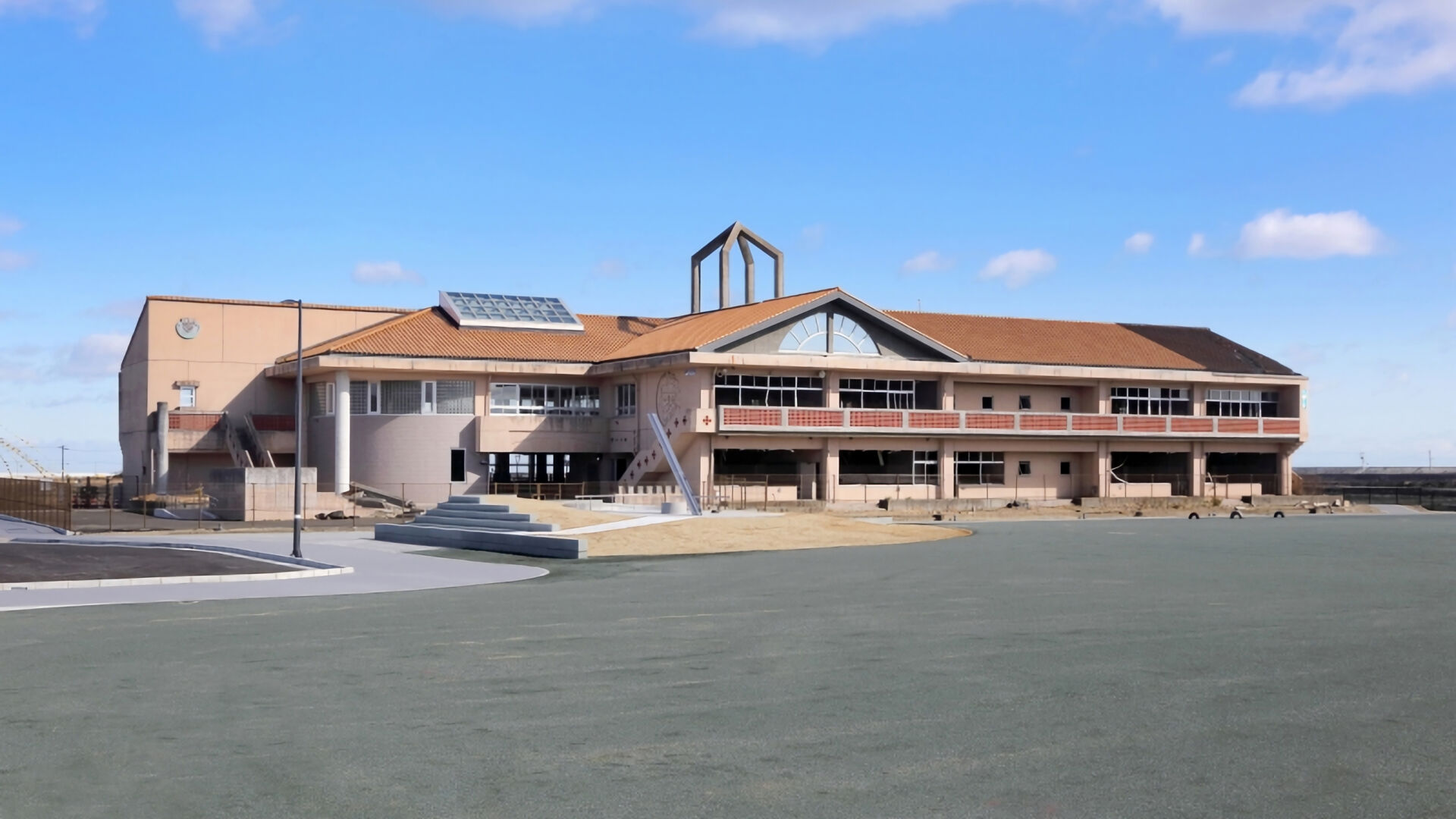 平成31年度　復興交付金事業　旧中浜小学校震災遺構保存整備工事