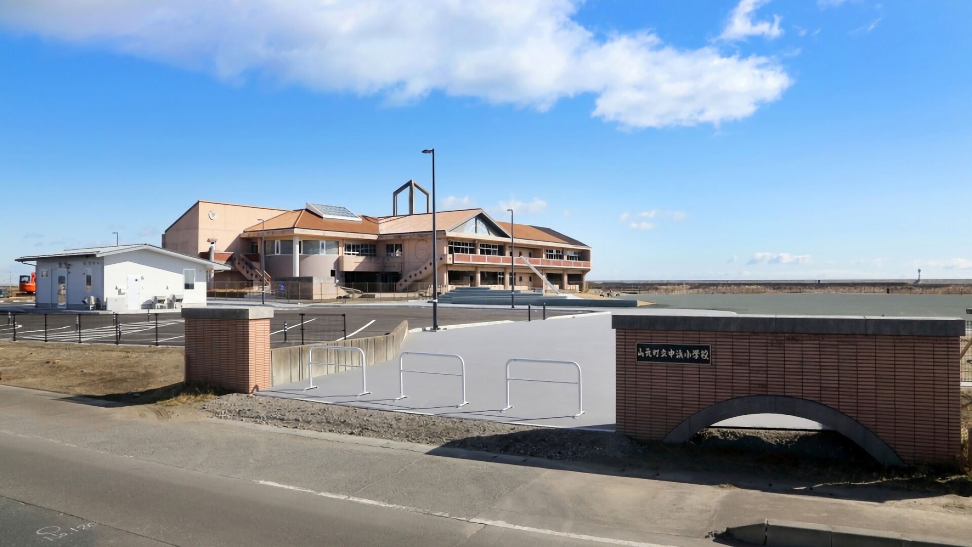平成31年度　復興交付金事業　旧中浜小学校震災遺構保存整備工事