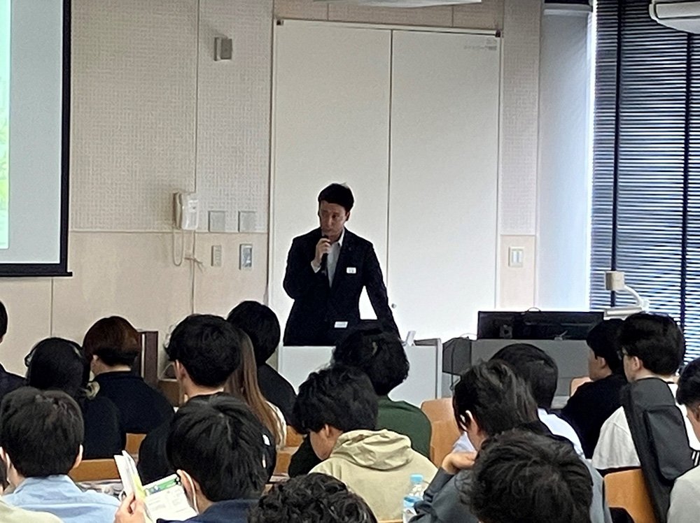 太田社員による講話