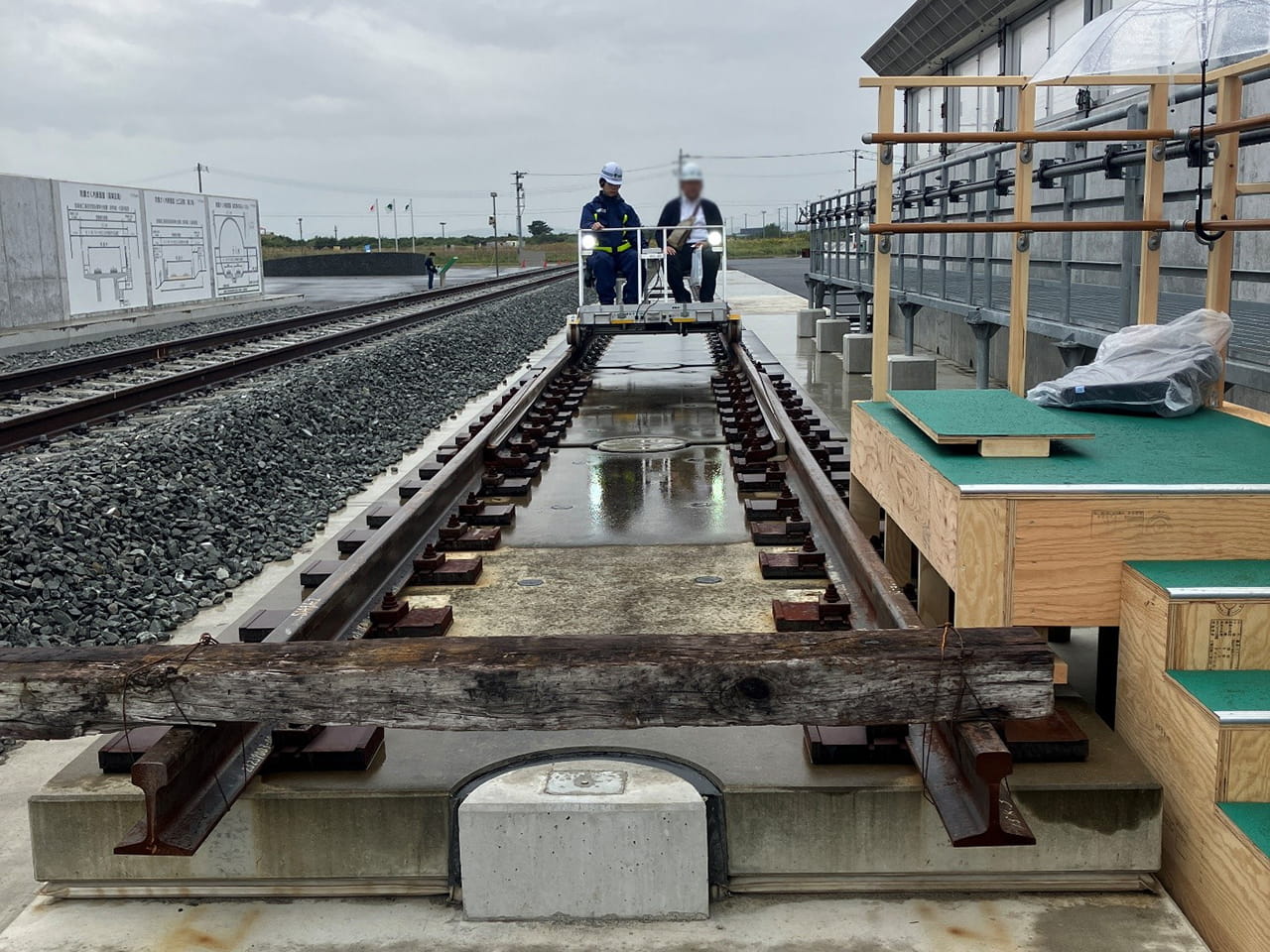 新幹線カート乗車体験