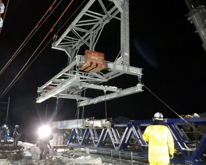 第1高子沼架道橋拡幅工事（土木）