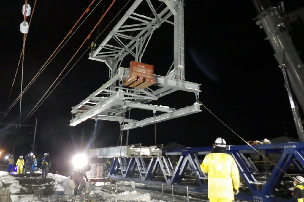 第1高子沼架道橋拡幅工事（土木）