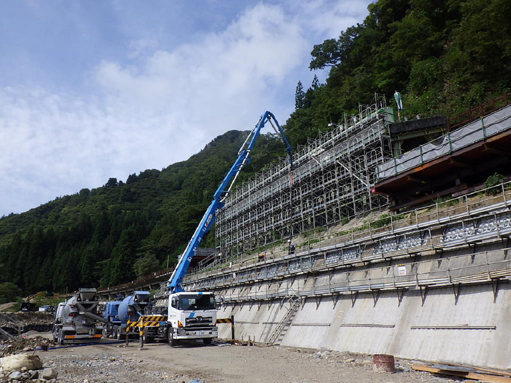 JR只見線災害復旧工事